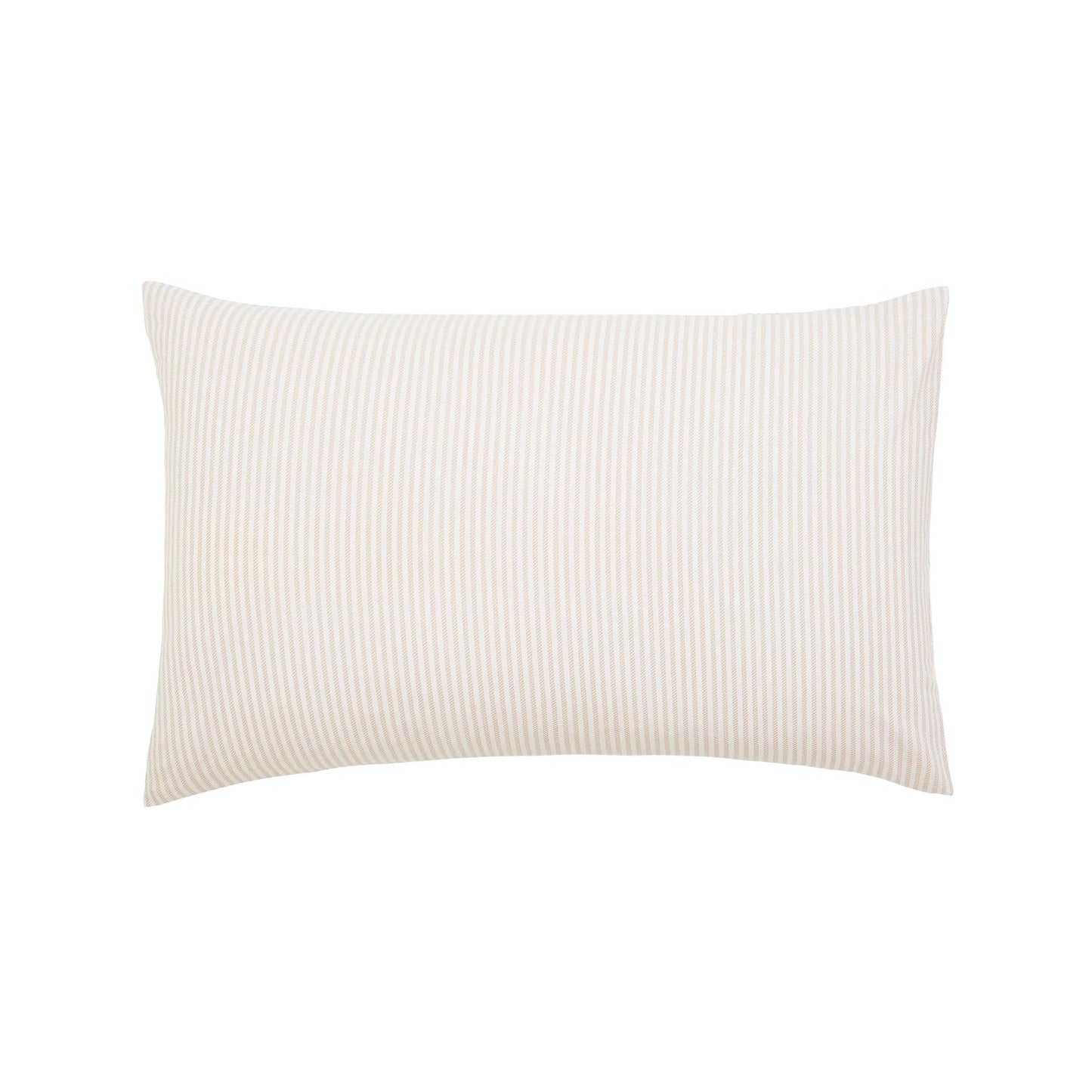 Calico & Chalk Twill Stripe Cover Set - Linen