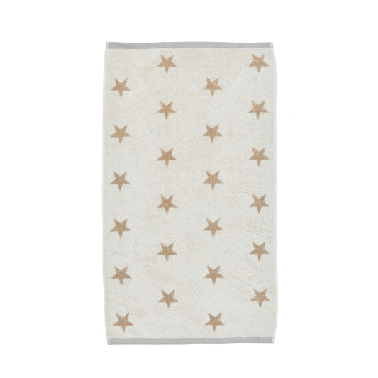 Helena Springfield Long Island Star Towel - Linen & Grey