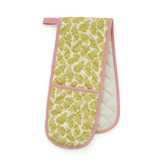 Land & Shore Oak Leaf Double Oven Glove - Multi