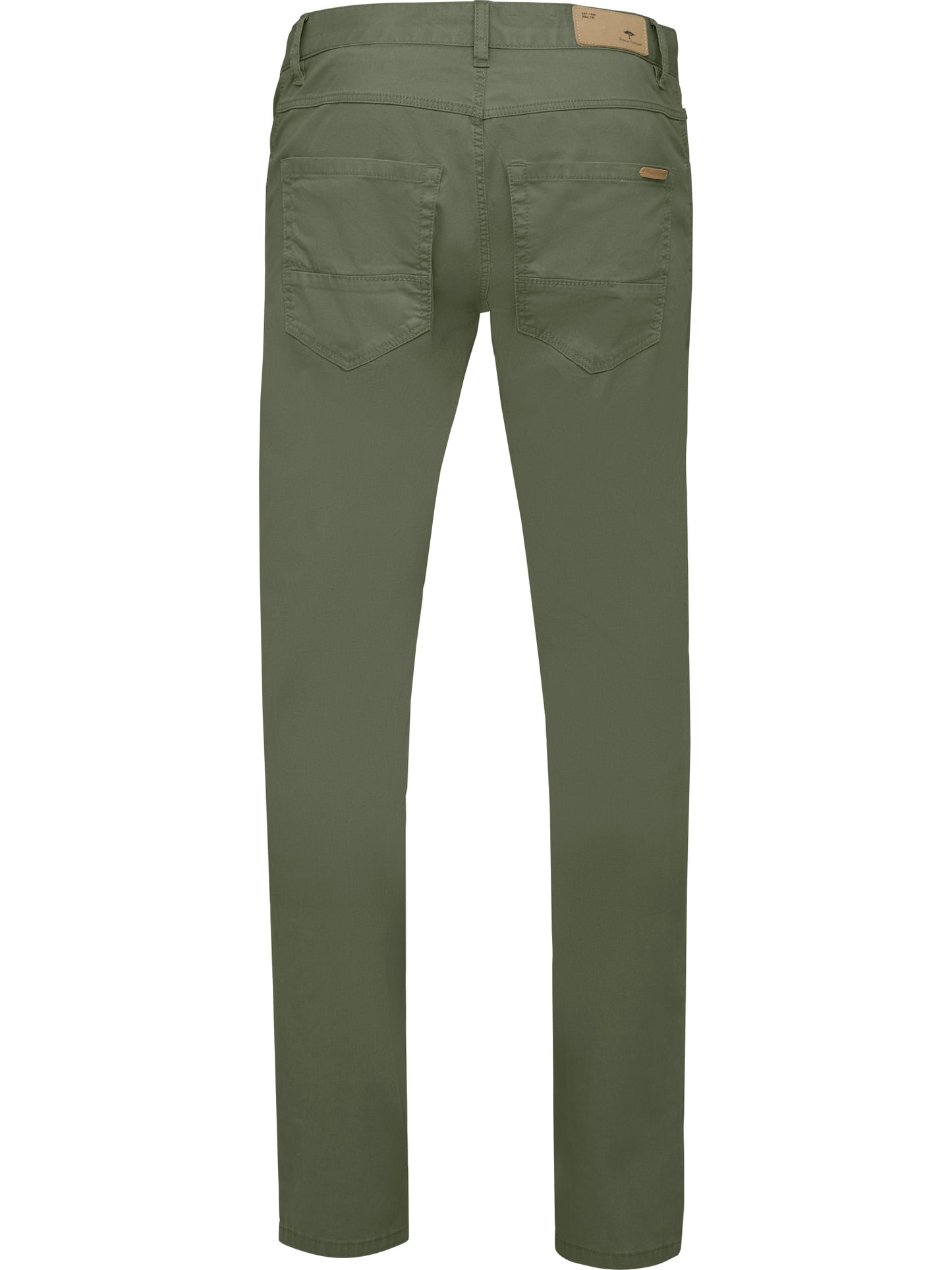 Fynch Hatton Modern Fit Trousers - Olive