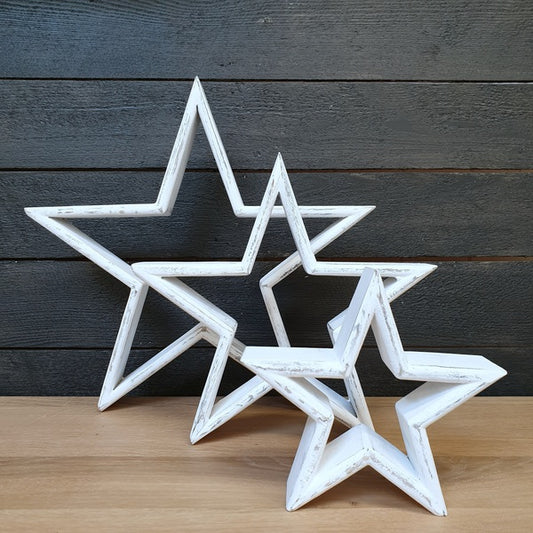 Mantlepiece Stars (Set Of 3)