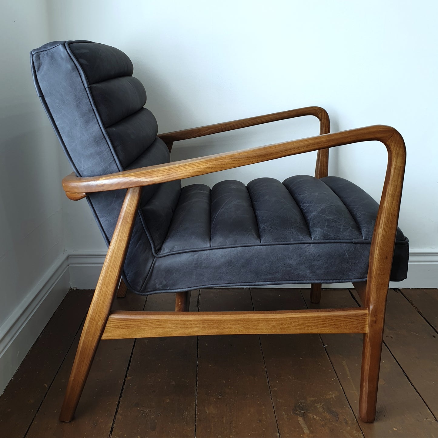 Antique Ebony Armchair