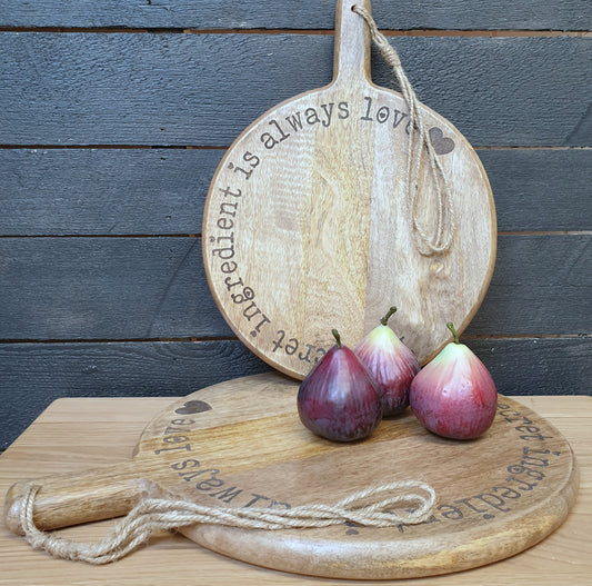 Secret Ingredient Chopping Board