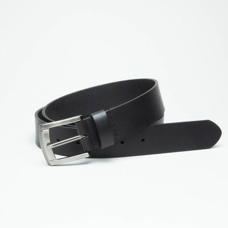 Charles Smith 35mm Harness Leather Belt - Black