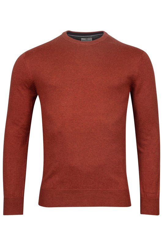 Baileys Round Neck Knitwear - Brique