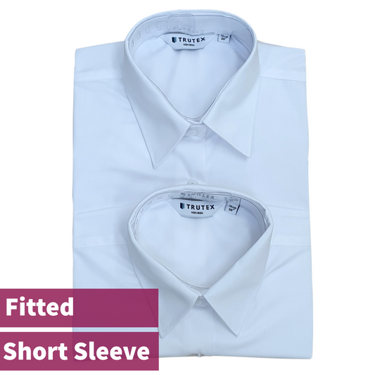 Trutex Short Sleeve Blouses - Fitted (twin pack)