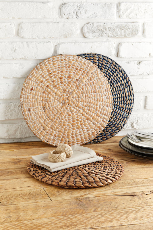 Circular Hyacinth Placemat