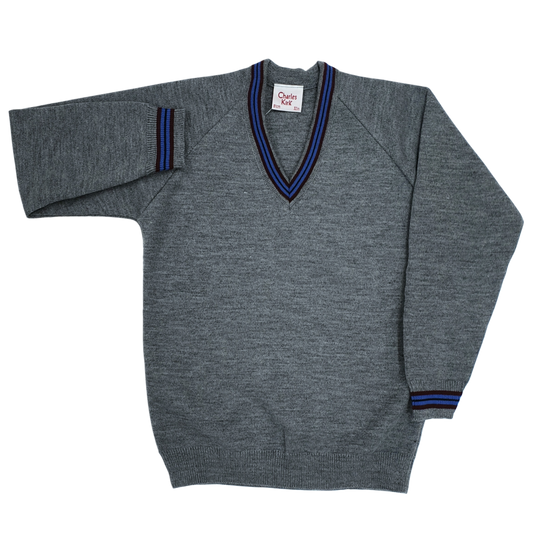 Dalriada Jumper - Grey (Boys) - Heritage Definition