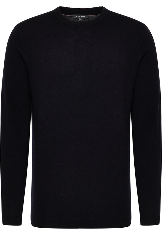 Eterna Round Neck Knitwear - Navy