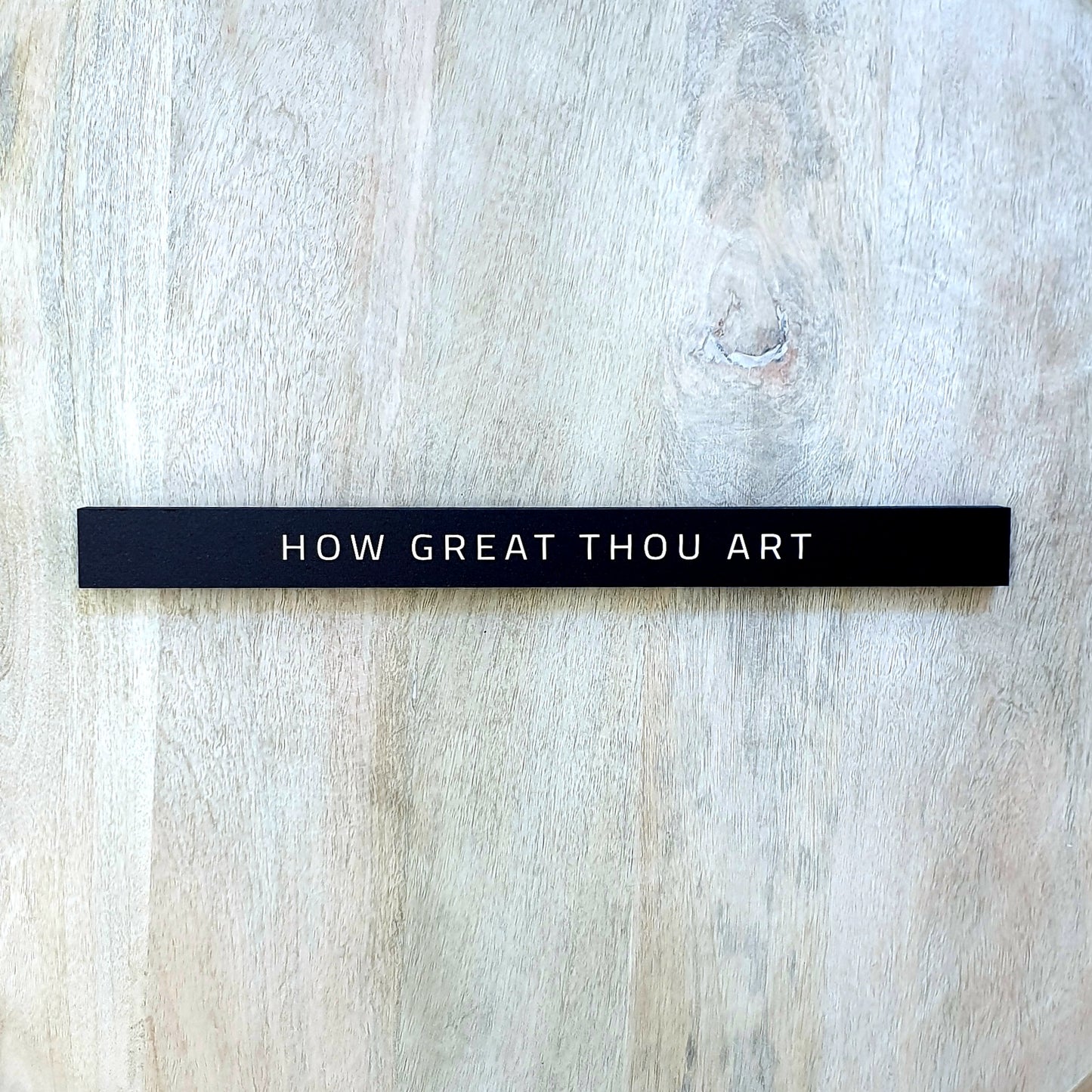 How Great Thou Art