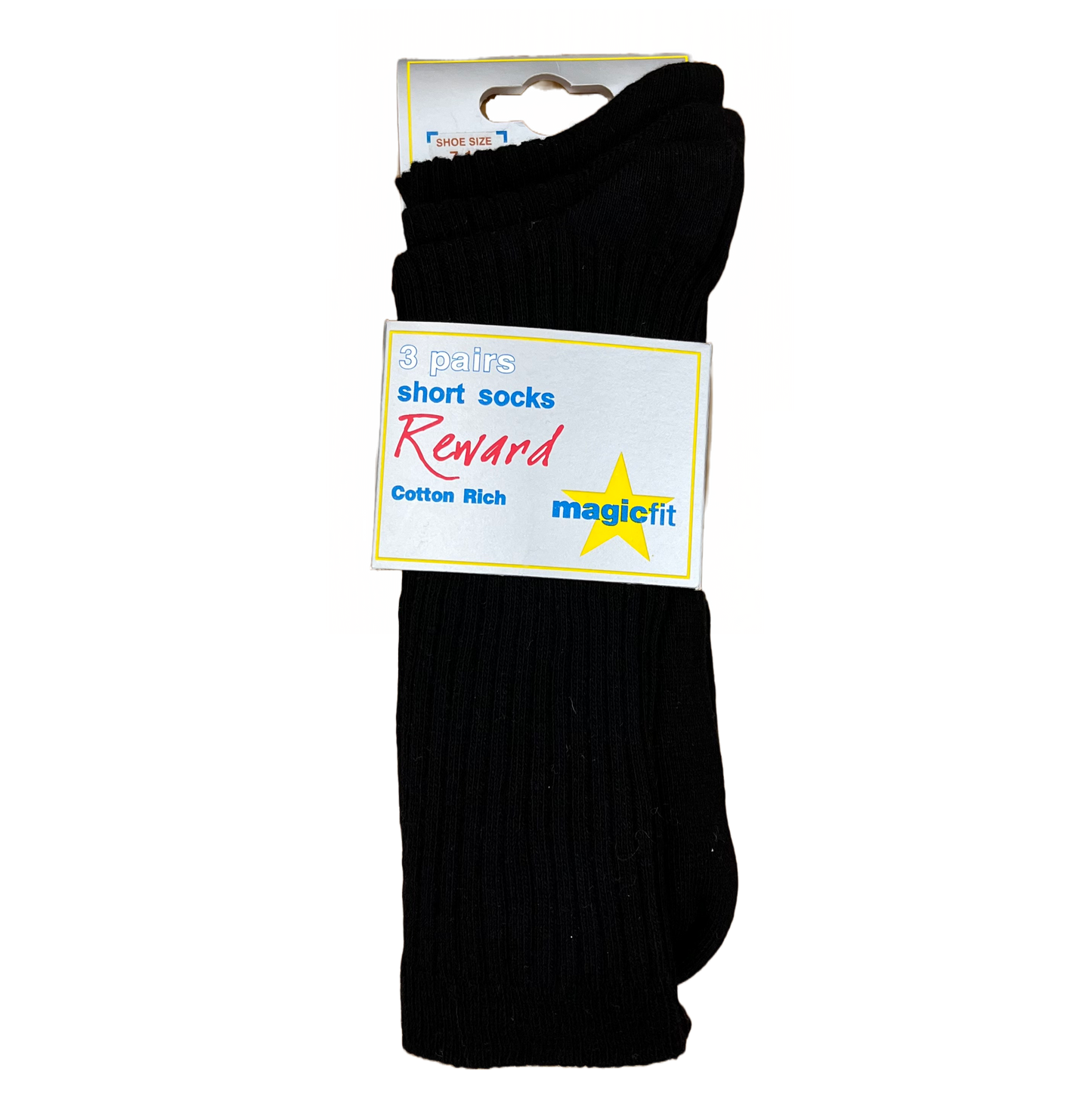 Magicfit School Socks - Short - Black (3 pack)