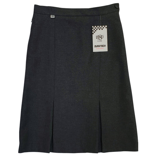 1880 Club Kick Pleat Skirt (Grey)