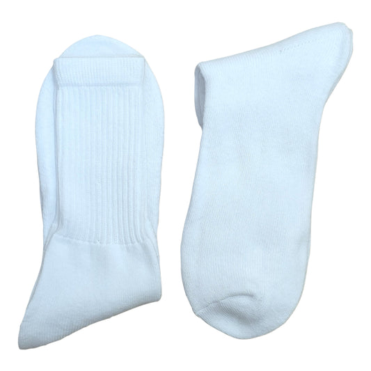 Magicfit Cotton Rich Sports Socks - White (2 pack)